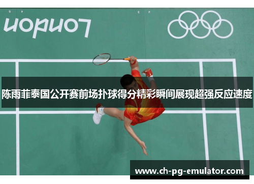 陈雨菲泰国公开赛前场扑球得分精彩瞬间展现超强反应速度